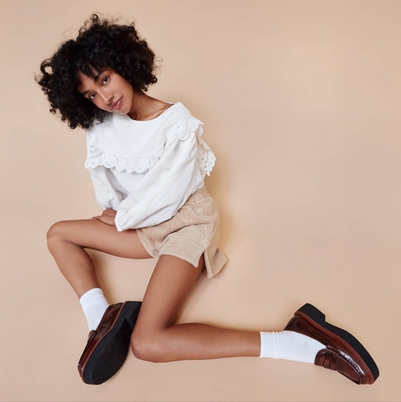 Loeffler Randall Shoes - Loeffler Randall Rikki Leather Platform Loafers w/Dust Bag